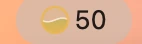 Das Tiefstand-Symbol in der macOS-Menüleiste: ein kreisförmiger Füllstands-Indikator neben der Zahl 50.